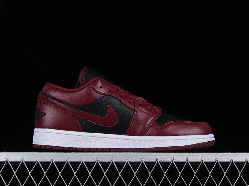 All categories Air Jordan Jordan series basketball shoes Air Jordan 1 Low Air Jordan 1 Low AJ1 Joe 1 burgundy black low-top basketball shoes DC0774-006